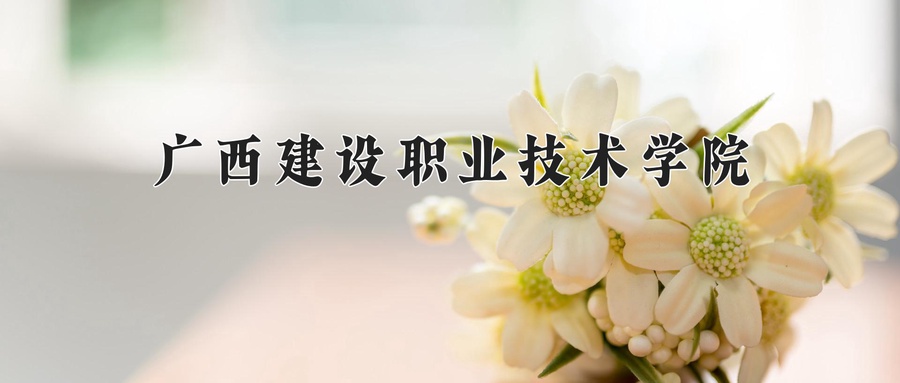 广西建设职业技术学院近三年录取分数线及位次:广东2021-2023最低分
