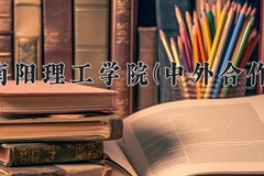 2024南阳理工学院(中外合作)录取分数线，河南最低464分
