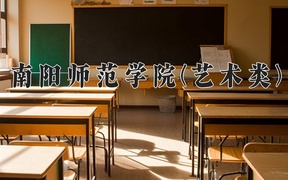 2024南阳师范学院(艺术类)录取分数线，河南最低428分