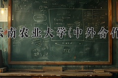 2024云南农业大学(中外合作)录取分数线，河南最低450分