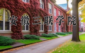 2024安徽三联学院录取分数线，河南最低416分