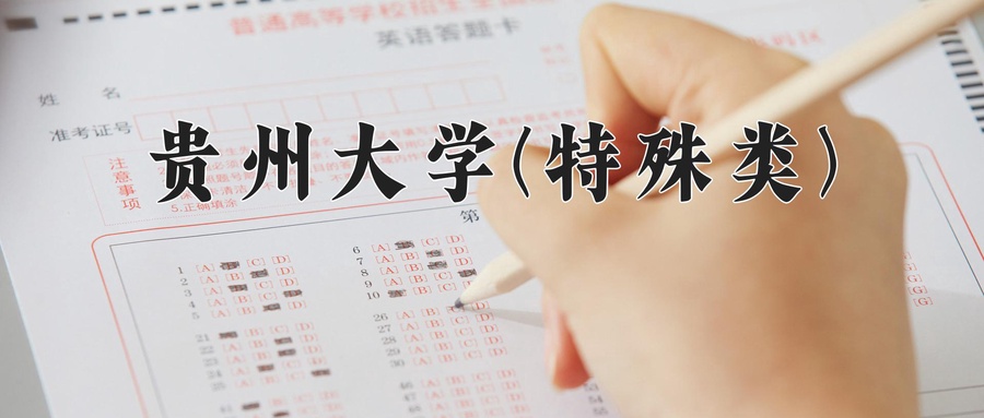 贵州大学(特殊类)