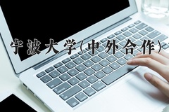 2024宁波大学(中外合作)录取分数线，重庆录取最低分522