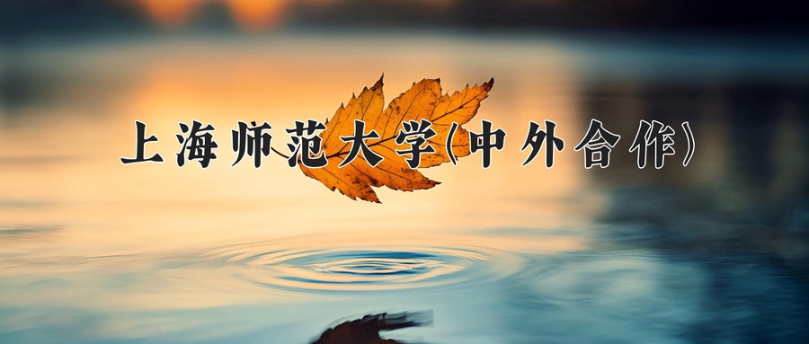 上海师范大学(中外合作)