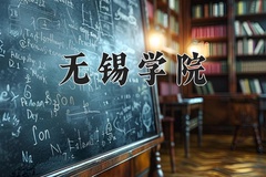无锡学院王牌专业排名-含2024年全国各省录取最低分数线