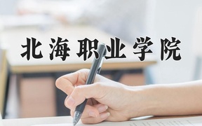 北海职业学院2024年录取分数线，广东录取最低分356