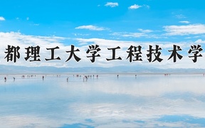 成都理工大学工程技术学院2024年录取分数线，广东录取最低分485