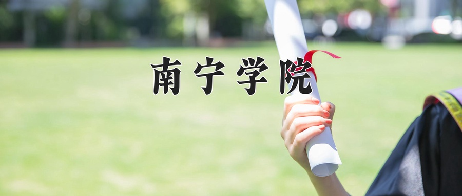 2024年南宁学院在福建计划招生人数（附学费及专业录取分)