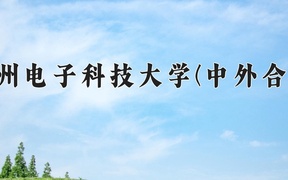 2024年杭州电子科技大学(中外合作)在福建计划招生人数（附学费及专业录取分)