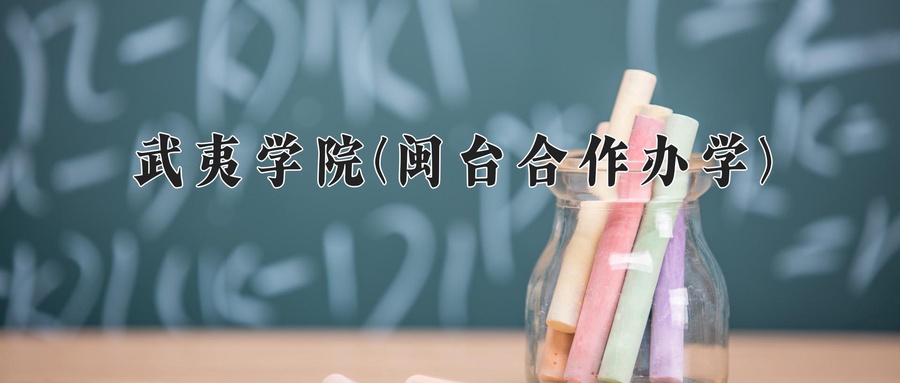 2024年武夷学院(闽台合作办学)在福建计划招生人数（附学费及专业录取分)