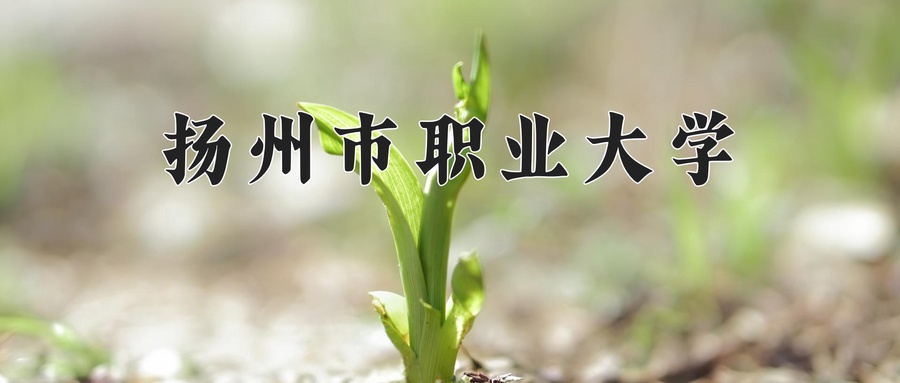 扬州市职业大学学费多少钱一年：2200-6800元/年（2025填报参考）