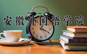 2024年安徽外国语学院录取分数线，广东最低467分