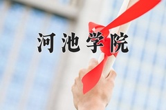 2024年河池学院录取分数线，广东最低494分
