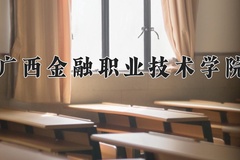 2024年广西金融职业技术学院录取分数线，广东最低348分