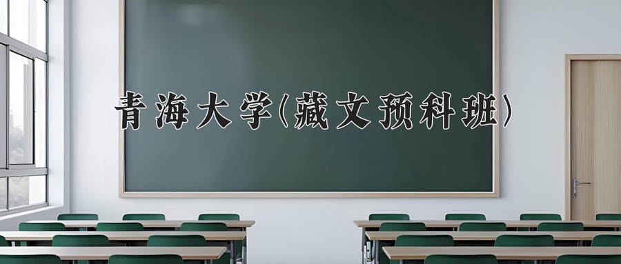 青海大学(藏文预科班)