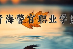 2024年青海警官职业学院录取分数线，青海最低320分