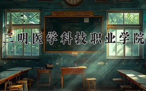 2024年三明医学科技职业学院录取分数线，青海最低178分