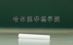 2024哈尔滨华德学院录取分数线：四川最低462分