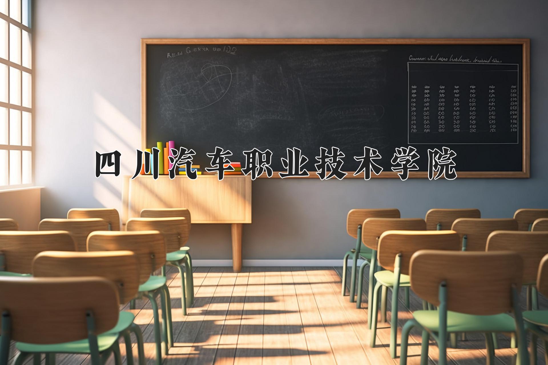 四川汽车职业技术学院近三年录取分数线及位次:四川2022-2024最低分