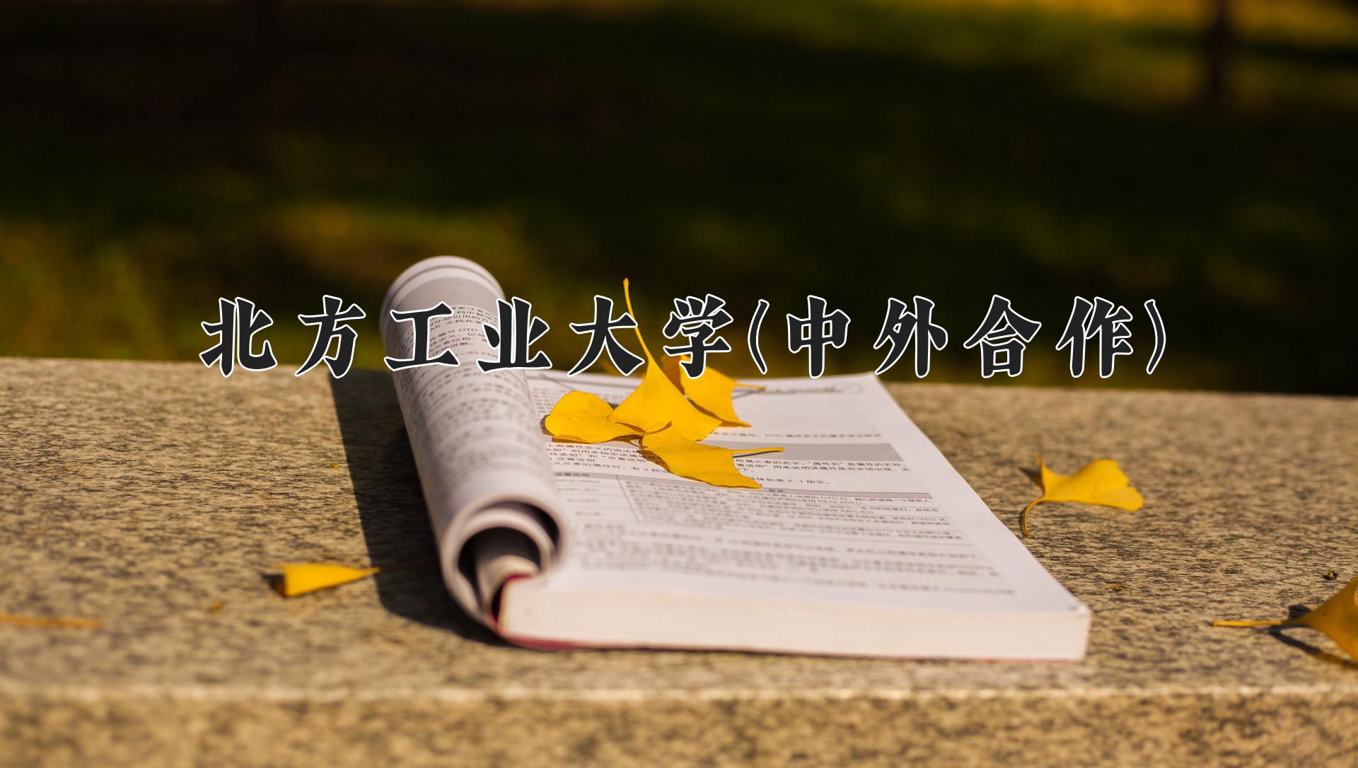北方工业大学(中外合作)近三年录取分数线及位次：四川2022-2024最低分