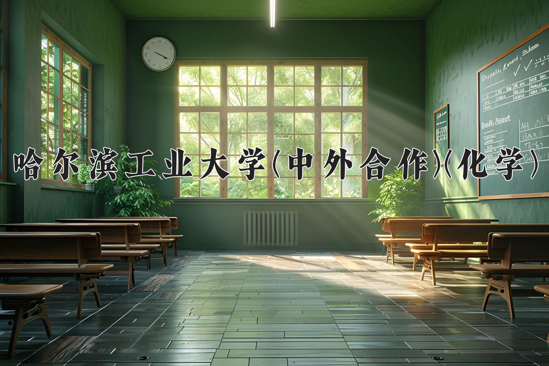 哈尔滨工业大学(中外合作)(化学)近三年录取分数线及位次：四川2022-2024最低分