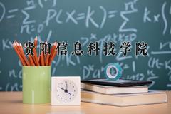 贵阳信息科技学院近三年录取分数线及位次：四川2022-2024最低分