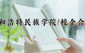 2024年呼和浩特民族学院(校企合作)录取分数线，内蒙古最低392分