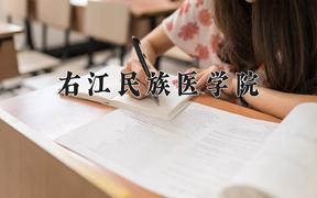 右江民族医学院近三年录取分数线及位次：四川2022-2024最低分