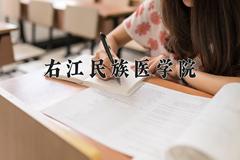右江民族医学院近三年录取分数线及位次：四川2022-2024最低分