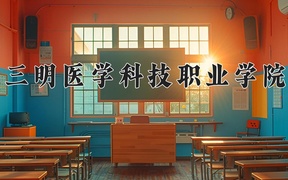 三明医学科技职业学院近三年录取分数线及位次：四川2022-2024最低分