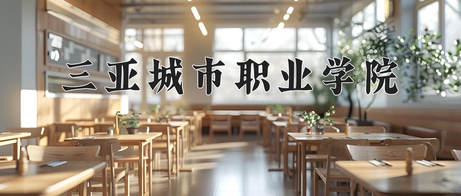三亚城市职业学院近三年录取分数线及位次:四川2022-2024最低分