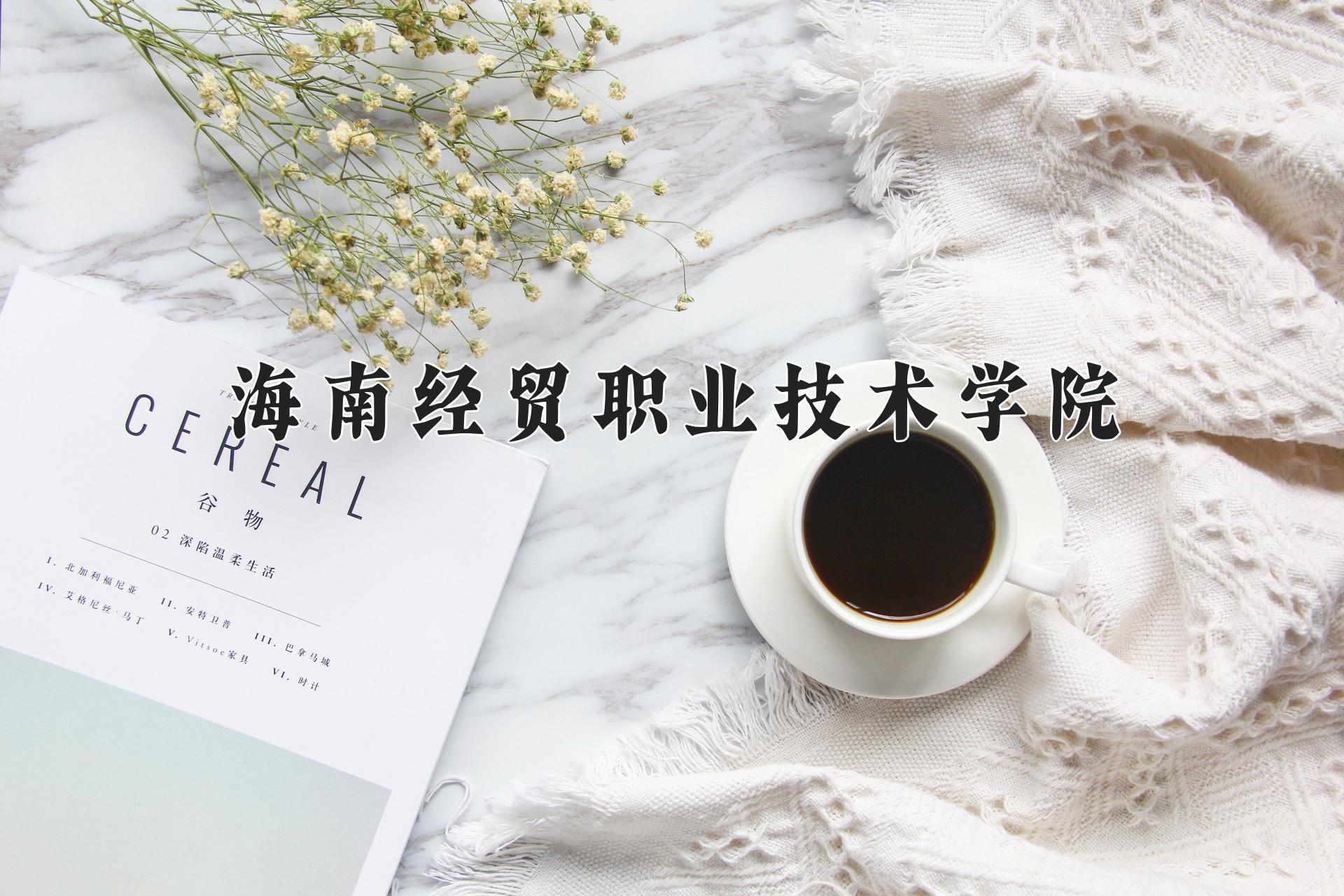 海南经贸职业技术学院近三年录取分数线及位次:四川2022-2024最低分