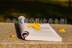 中央民族大学(中外合作)近三年录取分数线及位次：四川2022-2024最低分