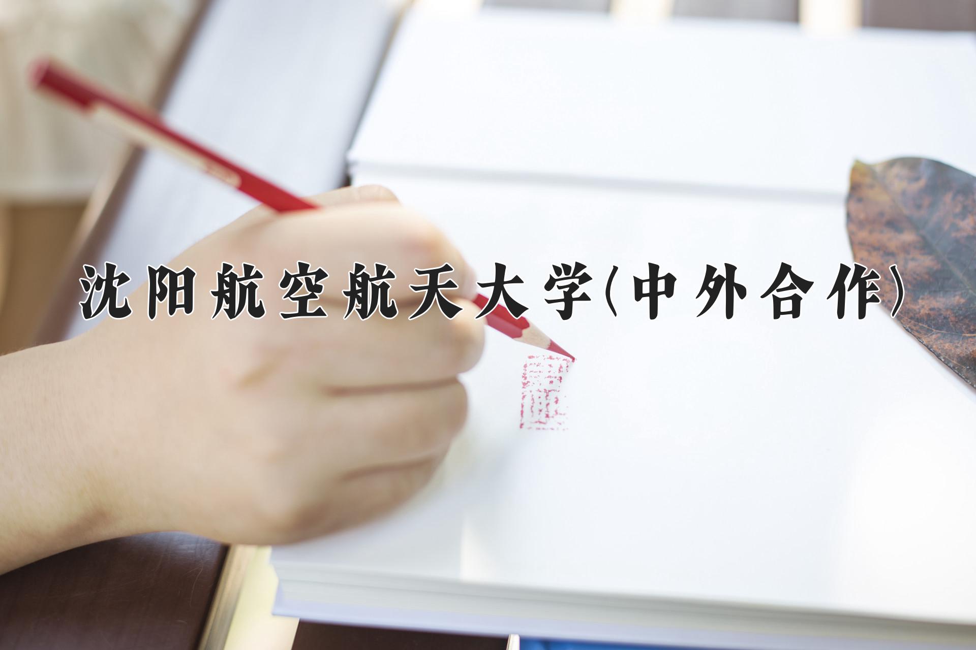 沈阳航空航天大学(中外合作)近三年录取分数线及位次：四川2022-2024最低分