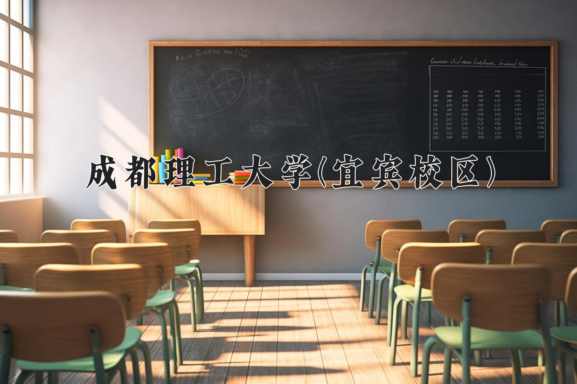 成都理工大学(宜宾校区)近三年录取分数线及位次:四川2022-2024最低分