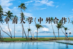 2024年中南大学(中外合作)录取分数线，内蒙古最低581分