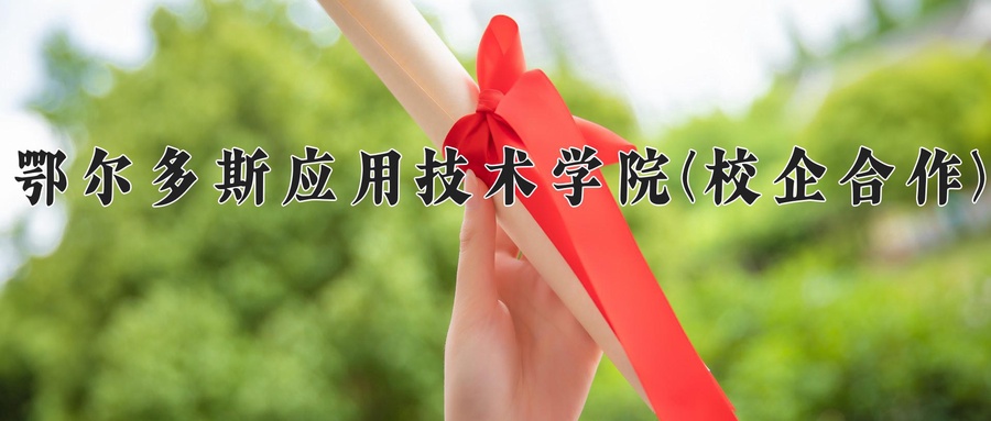 鄂尔多斯应用技术学院(校企合作)