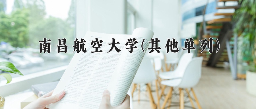 南昌航空大学(其他单列)