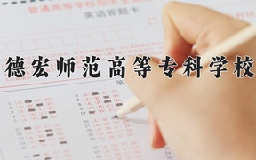德宏师范高等专科学校近三年录取分数线及位次：四川2022-2024最低分