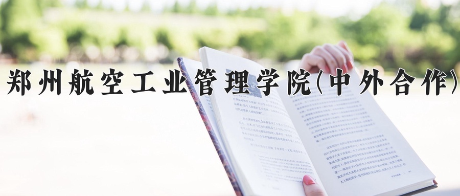 郑州航空工业管理学院(中外合作)近三年录取分数线及位次:四川2022-2024最低分