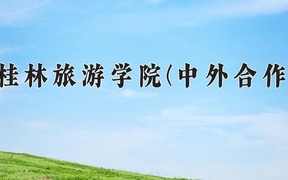 桂林旅游学院(中外合作)近三年录取分数线及位次：四川2022-2024最低分