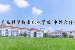 广东科学技术职业学院(中外合作)近三年录取分数线及位次：四川2022-2024最低分