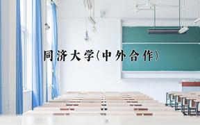 同济大学(中外合作)近三年录取分数线及位次：陕西2022-2024最低分