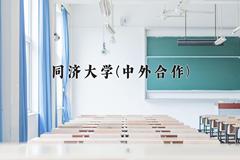 同济大学(中外合作)近三年录取分数线及位次：陕西2022-2024最低分