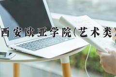 西安欧亚学院(艺术类)近三年录取分数线及位次：陕西2022-2024最低分