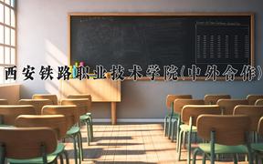 西安铁路职业技术学院(中外合作)近三年录取分数线及位次：陕西2022-2024最低分