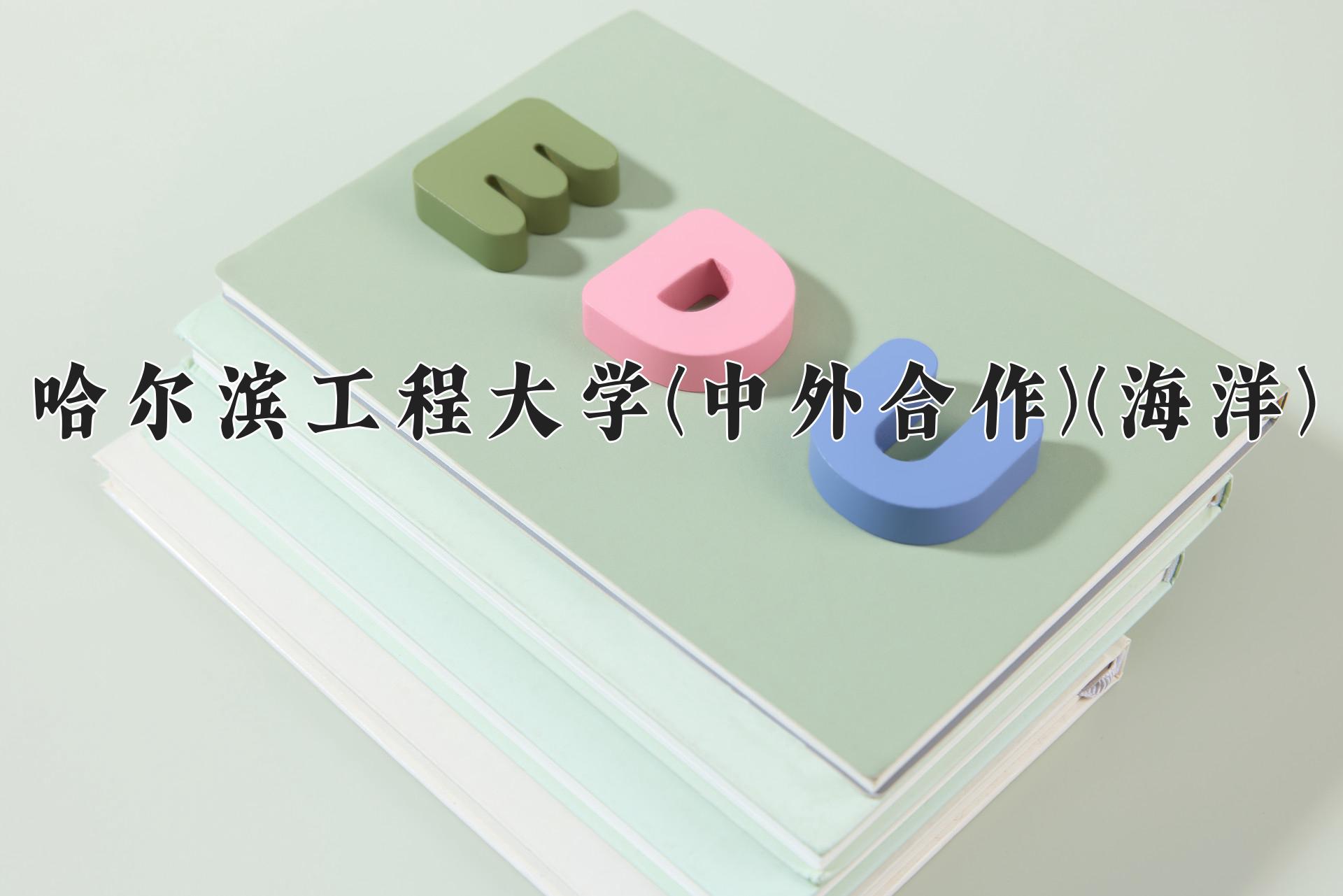哈尔滨工程大学(中外合作)(海洋)近三年录取分数线及位次：陕西2022-2024最低分