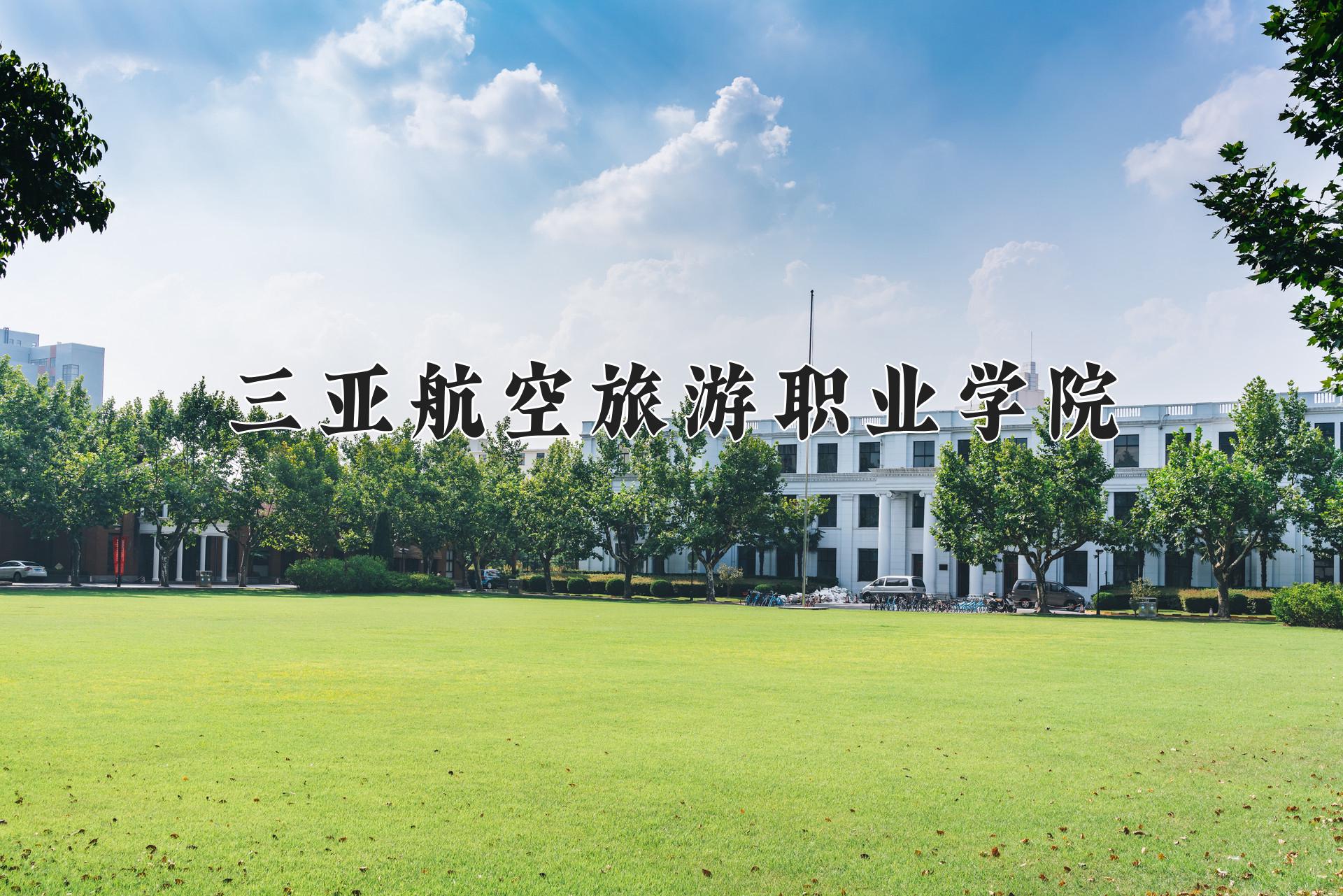 三亚航空旅游职业学院近三年录取分数线及位次：陕西2022-2024最低分