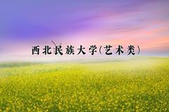 西北民族大学(艺术类)近三年录取分数线及位次：陕西2022-2024最低分