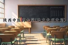 陕西中医药大学(地方专项计划)近三年录取分数线及位次：陕西2022-2024最低分